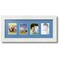 ArtToFrames Collage Photo Picture Frame with 4 - 2.5x3.5 inch Openings, Framed in White with Over 62 Mat Color Options and Regular Glass (CSM-3966-20)
